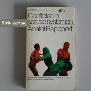 Conflicten in sociale systemen - Rapoport 9789027453082, Verzenden, Gelezen, Rapoport