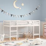Kinderbed hoogslaper - Grenenhout - 41% Korting, Ophalen of Verzenden, Zo goed als nieuw, Hoogslaper