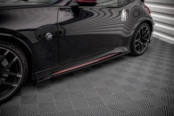Maxton Side Skirts Diffusers V.1 Nissan 370Z Nismo Facelift, Verzenden, Nieuw, Nissan