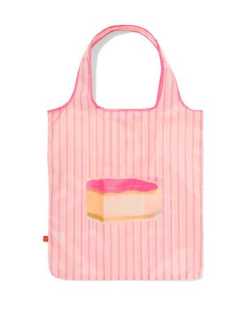 HEMA Opvouwbare boodschappentas L 43x70cm tompouce, Verzenden, Nieuw