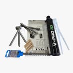 Zonwering Montage Set RVS – (Tot 3m breed), 50 tot 100 mm, Verzenden, Overige typen, Nieuw