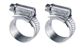 2 stuks Slangklemmen 13-20 mm RVS hi-grip NR.20, Ophalen of Verzenden, Nieuw
