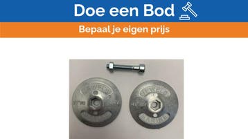Bieden: Quicksilver Rose Anode for Rudders Ø, Ophalen of Verzenden, Nieuw, Motor en Techniek, Zeilboot of Motorboot
