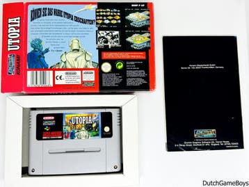 Super Nintendo / Snes - Utopia - NOE, Verzenden, Gebruikt