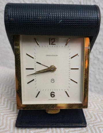 Tafel/bureauklokken - Jaeger-LeCoultre - Messing - 1960-1970, Antiek en Kunst, Antiek | Klokken