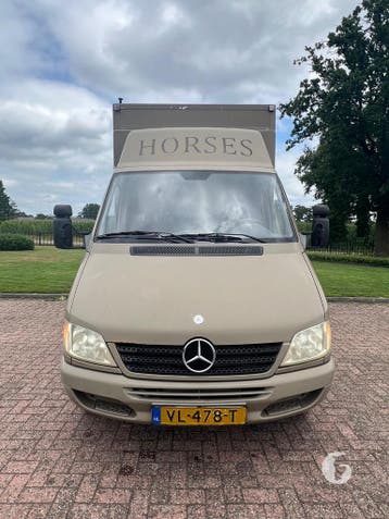 Leuke Mercedes paardenwagen! Opbouw 2015!, Dieren en Toebehoren, Ophalen, Zo goed als nieuw