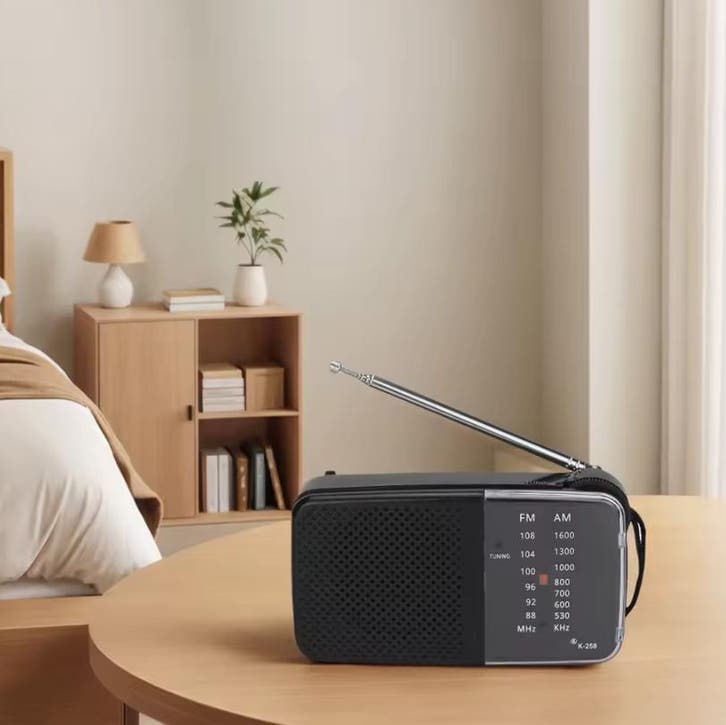 AM/FM Radio Draagbaar met Speaker Compact Batterij Radio, Audio, Tv en Foto, Overige Audio, Tv en Foto, Nieuw, Verzenden