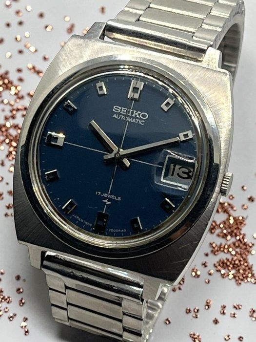 Seiko - Classic Automatic 17 Jewels - Vintage 70s -, Sieraden, Tassen en Uiterlijk, Horloges | Antiek