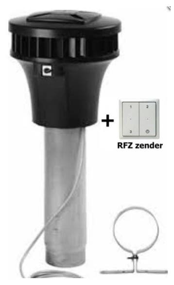 Nieuwe Zehnder RPMe dakventilator met afstandbediening en, Ophalen of Verzenden, Nieuw