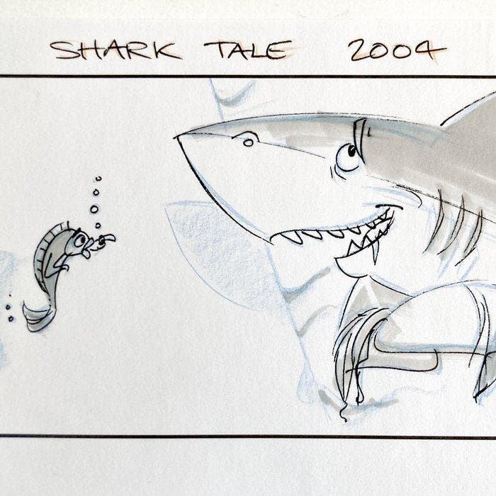 Shark Tale (DreamWorks) : Ondertekende originele, Cd's en Dvd's, Dvd's | Tekenfilms en Animatie