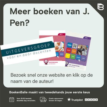 KZD ECW / Eetcultuur en -wensen / Keuzedeel - J. Pen, Verzenden, Zo goed als nieuw, J. Pen