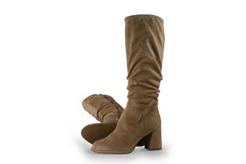 Tamaris Laarzen in maat 36 Beige, Kleding | Dames, Schoenen, Tamaris, Hoge laarzen, Verzenden, Beige