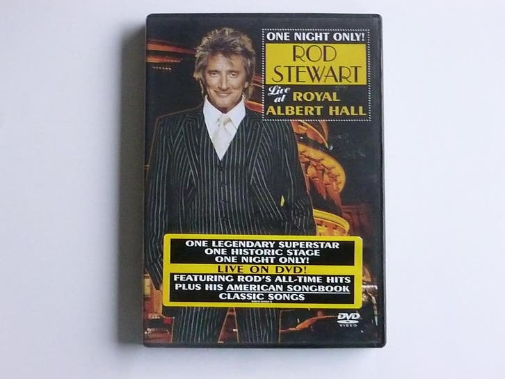 Rod Stewart - Live at the Royal Albert Hall / One Night Only, Cd's en Dvd's, Dvd's | Muziek en Concerten, Ophalen of Verzenden