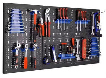Uw Metalen Gereedschapsbord Wandorganizer met Hakenen Bakken, Doe-het-zelf en Verbouw, Verzenden, Nieuw