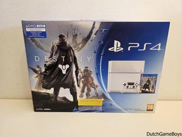 Playstation 4 / PS4 - Console - Glacier White - Destiny, Verzenden, Gebruikt