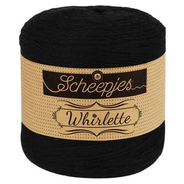 Scheepjes Whirlette - 851 Liquorice - Haakgaren / Breigaren, Hobby en Vrije tijd, Breien en Haken, Ophalen of Verzenden, Nieuw