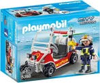 Playmobil Brandweerbuggy / Brandweerkart met Lier en Brandsl, Verzenden, Nieuw