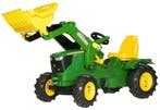 LUXE Rolly Toys Traptractor met Luchtbanden en Voorlader, Kinderen en Baby's, Ophalen of Verzenden, Nieuw, Trapvoertuig