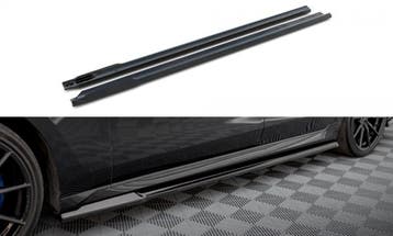 Zijskirts BMW 7 Serie G70 M Pakket Maxton Glans Zwart, Ophalen of Verzenden, Nieuw