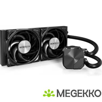 Montech HyperFlow Silent 240 Zwart, Verzenden, Nieuw