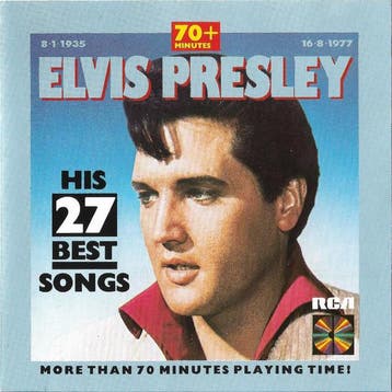 Elvis Presley - His 27 Best Songs, Ophalen of Verzenden, Gebruikt