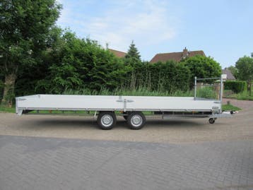 Gebruikte Weijer plateauwagen 660x190cm 3500kg, Ophalen, Zo goed als nieuw