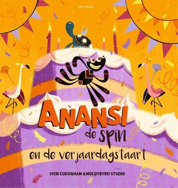 Anansi en de verjaardagstaart - Iven Cudogham 9789462293076, Boeken, Verzenden, Zo goed als nieuw, Iven Cudogham