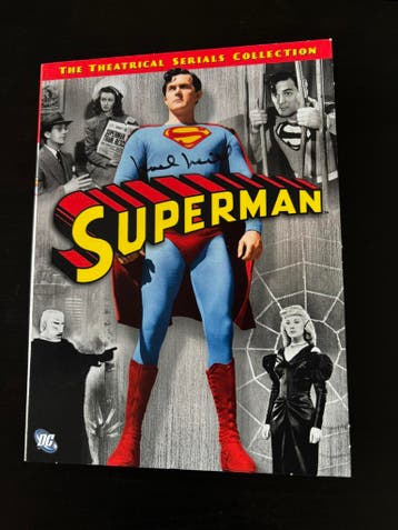 Superman DVD - Gesigneerd door Lois Lane, Verzamelen, Ophalen of Verzenden, Nieuw, Film, Overige typen