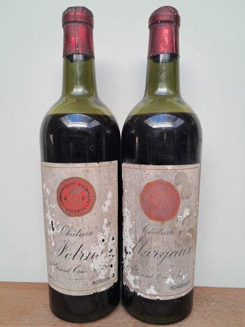 1947 Chateau Petrus & Chateau Margaux (Vandermeulen) -, Nieuw