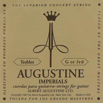 Augustine AUIMP-3 G-3 snaar, clear nylon, high tension, Muziek en Instrumenten, Ophalen of Verzenden, Nieuw
