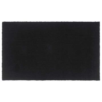 vidaXL Deurmat 90x150 cm getufte kokosvezel zwart, Verzenden, Nieuw