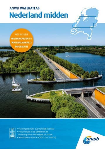 Wateratlas Nederland Midden |  | Nieuw, Ophalen of Verzenden, Nieuw
