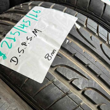 2 x Dunlop SP Sport Maxx 215-45-16 Zomerbanden 8mm, 16 inch, Ophalen of Verzenden, Band(en), Personenwagen