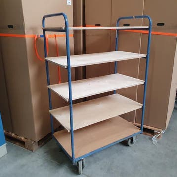 DIVERSE TRANSPORTKARREN / TRANSPORTWAGENS, Gebruikt