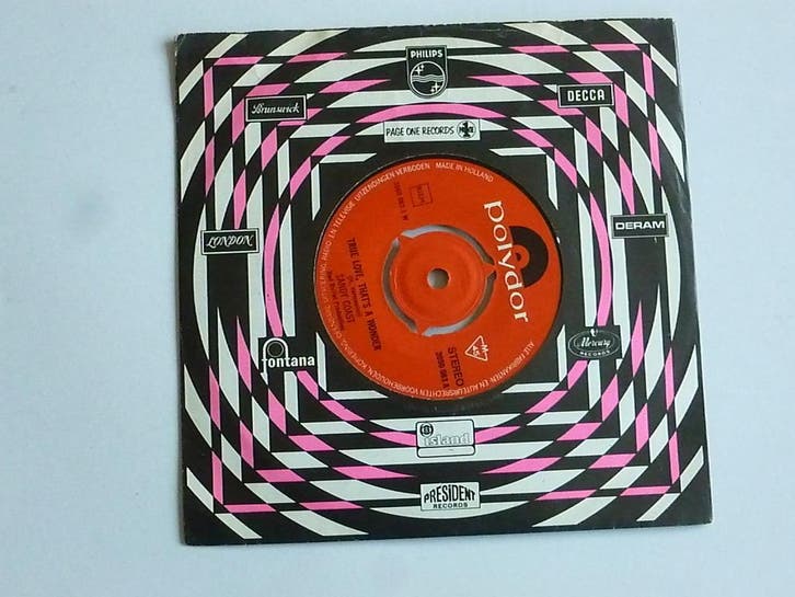 Sandy Coast - True love, thats a wonder (vinyl single), Cd's en Dvd's, Vinyl Singles, Zo goed als nieuw, Ophalen of Verzenden
