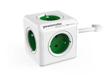 Allocacoc PowerCube Extended Groen 1,5 Meter (FR), Ophalen of Verzenden, Nieuw
