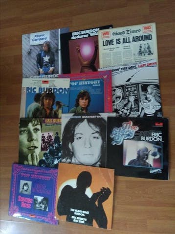 Eric Burdon - 11 Album inc. Doppel LP Rock - LP albums, Nieuw in verpakking