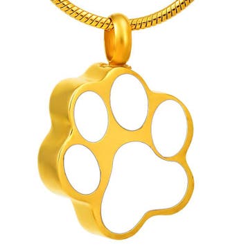 Assieraad, ashanger pootje dier goud, Sieraden, Tassen en Uiterlijk, Kettinghangers, Nieuw, Goud, Overige materialen, Dier