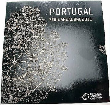 3,88 Euro,munten set 1 Cent-2 Euro 2011 Portugal Republik, Postzegels en Munten, Verzenden