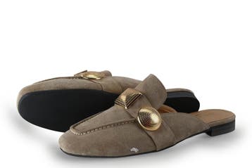 Babouche Muiltjes in maat 40 Beige, Kleding | Dames, Verzenden, Beige, Overige typen, Zo goed als nieuw