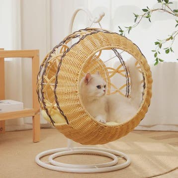 Luxe Rotan Kattenmand Hangend Nest - Comfortabel & Wasbaar, Verzenden, Nieuw