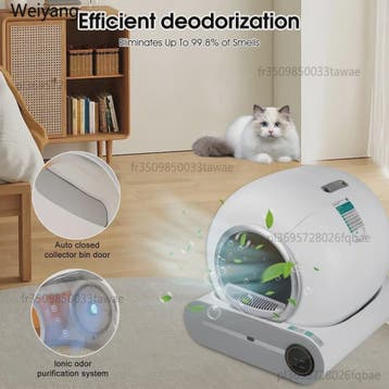 65L Slimme Zelfreinigende Kattenbak - Automatisch, App Gestu, Verzenden, Nieuw