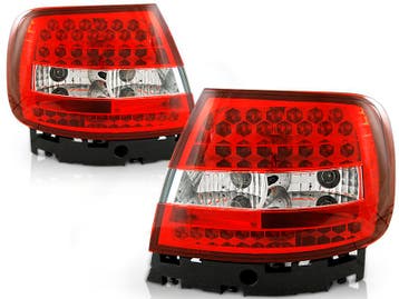 Achterlichten Audi A4 Limousine 95-01 LED rood/wit, Ophalen of Verzenden, Nieuw
