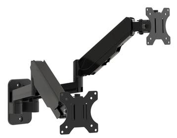 Monitorsteun Wall Basic Dual 17 - 32 | Monitor muurbeugel, Ophalen of Verzenden, Nieuw