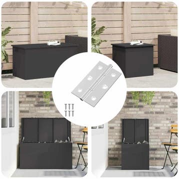 vidaXL Scharnier Effen 899 st zilver 58 x 35 x 1 mm Staal, Doe-het-zelf en Verbouw, Verzenden, Nieuw