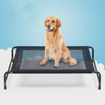 Verhoogd Hondenkussen XL - Zomer Bed voor Grote Honden & Kat, Verzenden, Nieuw