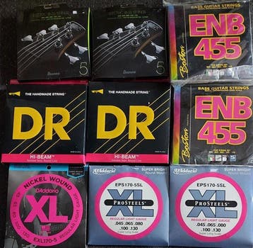 DR DAddario Ibanez Boston strings - 9 sets strings for, Nieuw