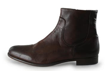 Black Label Enkellaarzen in maat 47 Bruin, Kleding | Heren, Bruin, Verzenden, Overige typen, Zo goed als nieuw