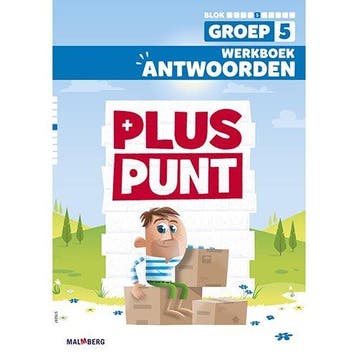 Pluspunt versie 4 Antwoorden werkboek blok 5 groep 5, Verzenden, Nieuw