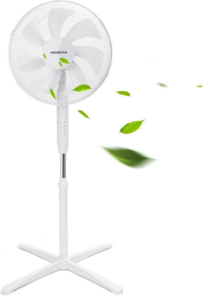 Ventilator staand - Statiefventilator - Staande ventilator -, Witgoed en Apparatuur, Ventilatoren, Zo goed als nieuw, Verzenden